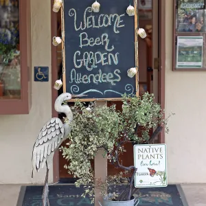 2015 Santa Barbara Beer Garden Event, Sign