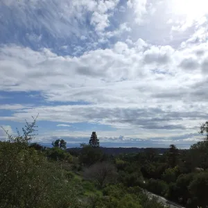 View towards islands from Porter Trail