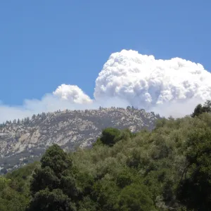 Smoke from the Zaca Fire