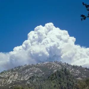 Smoke from the Zaca Fire