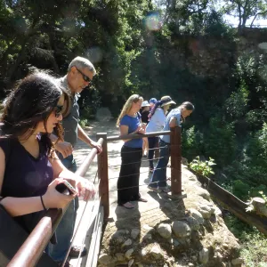 Visit Santa Barbara tour at Mission Dam