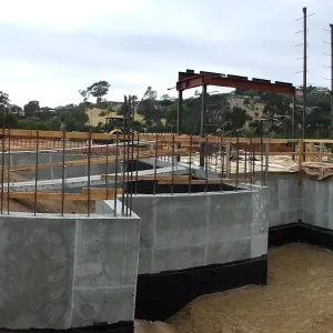 Pritzlaff Conservation Center Construction, Exterior looking northwest