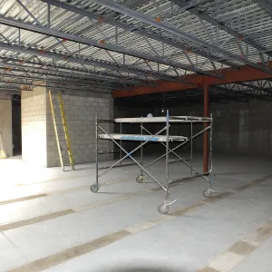 Pritzlaff Conservation Center Construction, looking southwest across Herbarium area
