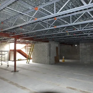 Pritzlaff Conservation Center Construction, looking southeast across Herbarium area