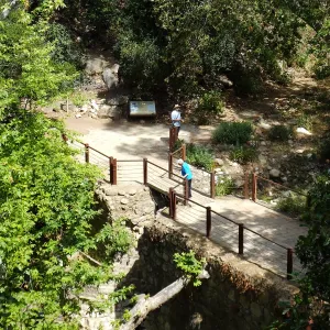 Seniors Free Day visitors at Mission Dam