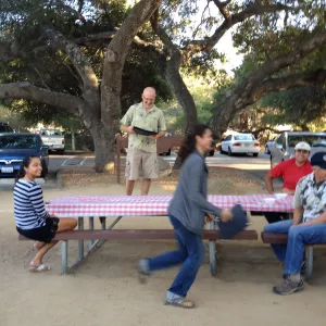 Staff Appreciation Picnic 2015, Betsy Lape 5 years recognition