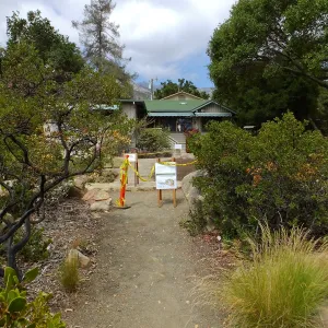 Home Demonstration Garden Renovation, view 24, south side of Cottage