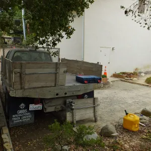 Home Demonstration Garden Renovation, view 31, looking towards southwest corner of Herbarium