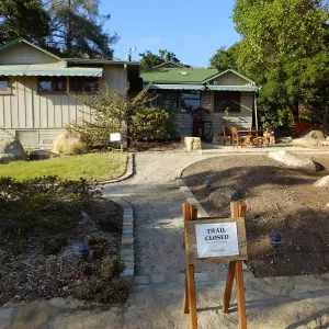 Home Demonstration Garden Renovation, view 22, south side of Cottage