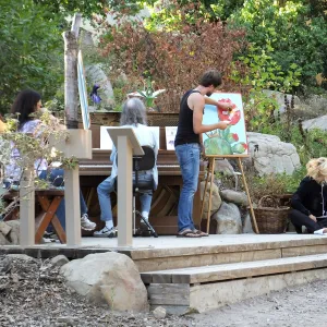 Trails n Tails 2014, Plant Reproduction Play rehearsal