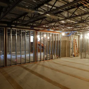 Pritzlaff Conservation Center Construction, looking southeast across Herbarium area