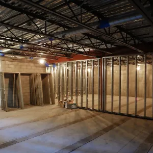 Pritzlaff Conservation Center Construction, looking southwest across Herbarium area