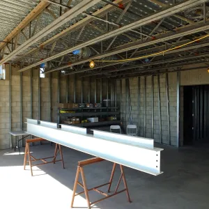 Pritzlaff Conservation Center Construction, Exhibit Room, looking northwest