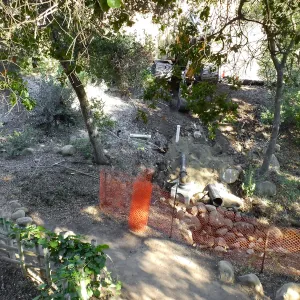 Pritzlaff Conservation Center Construction, Storm Drain installation, Arroyo