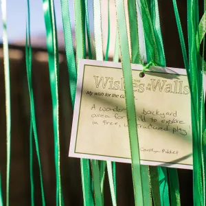 Pritzlaff Conservation Center, Wishes in the Walls event, Wishing Wall