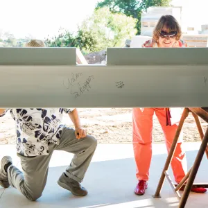 Pritzlaff Conservation Center, Wishes in the Walls event, beam signing