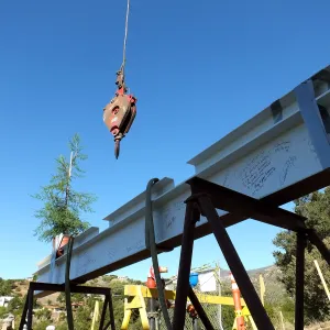 Pritzlaff Conservation Center Construction, Topping Off