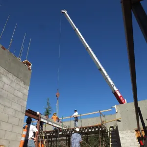Pritzlaff Conservation Center Construction, Topping Off