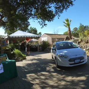Holiday Marketplace 2015, Courtyard entrance panorama