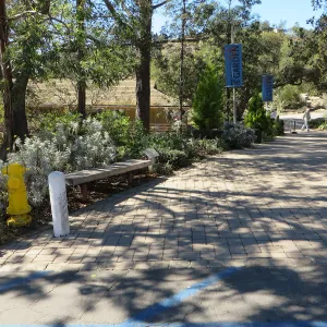 Garden entrance