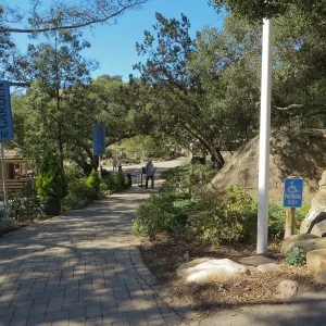 Garden entrance