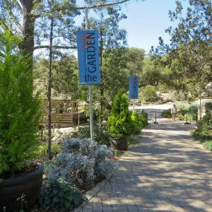 Garden entrance