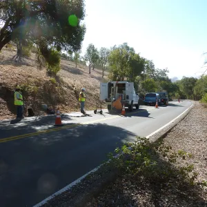 Sewer Crew on Mission Cyn Rd