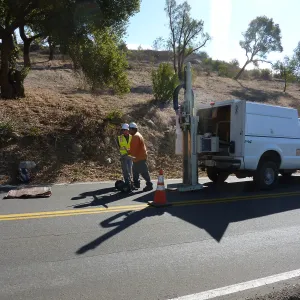 Sewer Crew on Mission Cyn Rd