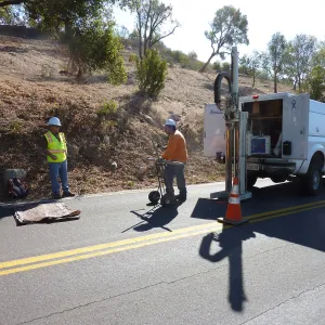 Sewer Crew on Mission Cyn Rd