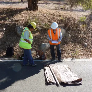 Sewer Crew on Mission Cyn Rd