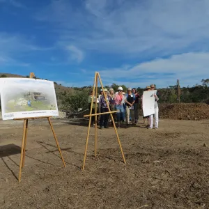 Ground Breaking Pritzlaff Conservation Center