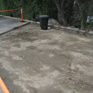 Parking lot work