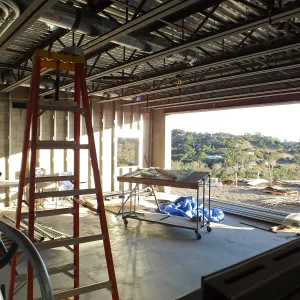 Pritzlaff Conservation Center Construction, Exhibit Room, looking southeast 