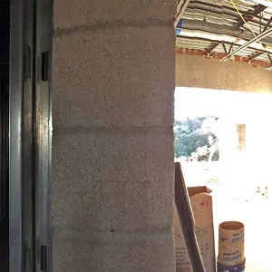 Pritzlaff Conservation Center Construction, Panorama of lobby and central hallway 