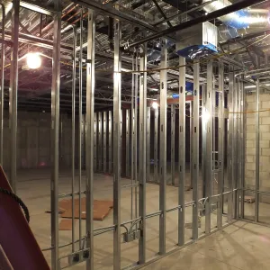 Pritzlaff Conservation Center Construction, looking northeast across Seed Bank/Herbarium area 