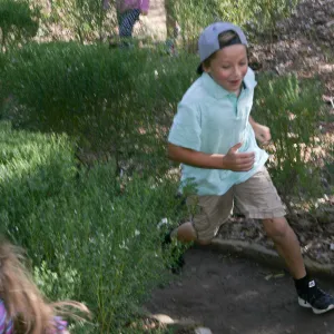Children in the Centennial Maze