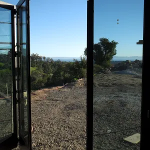 View towards Channel Islands from Pritzlaff Conservation Center Exhibit Room