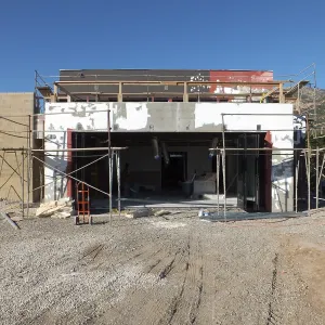 Pritzlaff Conservation Center Construction, south wall