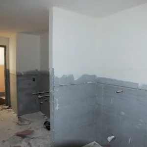 Pritzlaff Conservation Center Construction, looking southeast across first floor common area