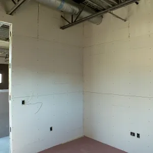 Pritzlaff Conservation Center Construction, looking southeast across Administrative office area