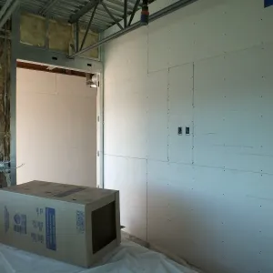 Pritzlaff Conservation Center Construction, looking northwest across Conference/Training area