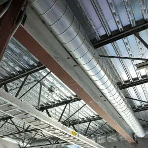 Pritzlaff Conservation Center Construction, Wishes Beam