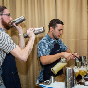 2016 Santa Barbara Beer Garden Event, VIP lounge, Good Lion