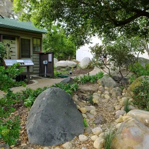 Home Demonstration Garden Renovation, view 10, east of Cottage looking northwest