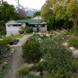 Home Demonstration Garden Renovation, view 25, south side of Cottage