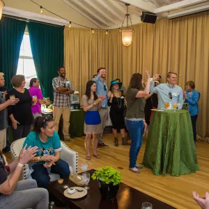 2016 Santa Barbara Beer Garden Event, VIP lounge attendees