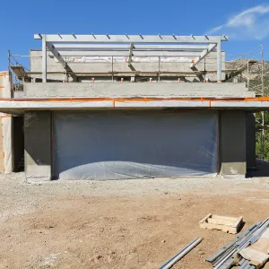 Pritzlaff Conservation Center Construction, south wall