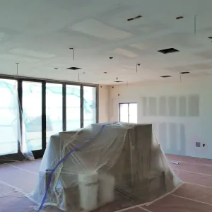 Pritzlaff Conservation Center Construction, Exhibit Room, looking southwest