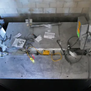 Pritzlaff Conservation Center Construction, top of elevator