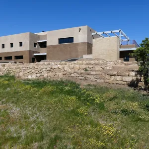 Pritzlaff Conservation Center Construction, west face looking northeast